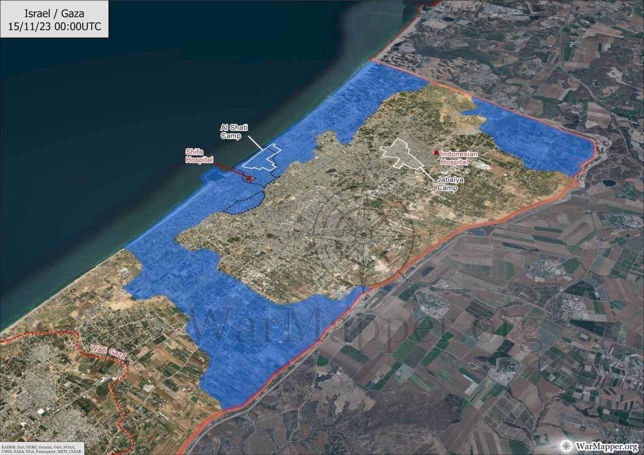 ЦАХАЛ вошел в Шифу. Переговоры об обмене заложников на заключенных. Иран не намерен воевать за палестинцев. Главное за 15 ноября