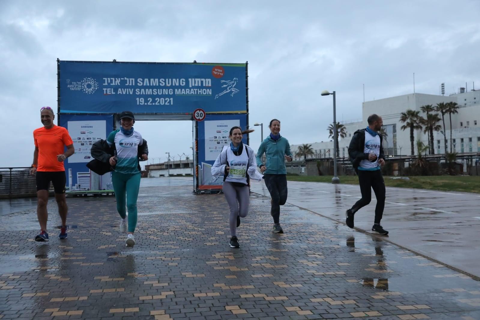 Samsung вместе с мэрией Тель-Авива придумали как провести марафон в условиях пандемии.